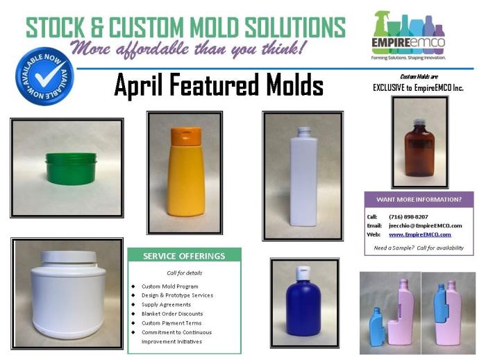 CUSTOM MOLD by Empire EMCO - More Affordable than you Think!